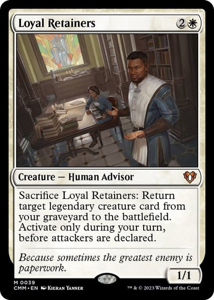 Loyal Retainers, Commander Masters 39
