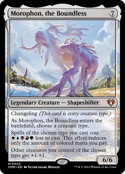 Morophon, the Boundless, Commander Masters 3