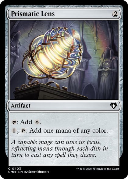 Prismatic Lens, Commander Masters 403