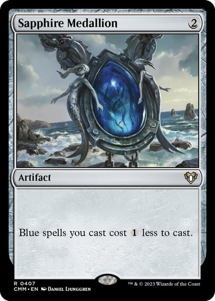 Sapphire Medallion, Commander Masters 407