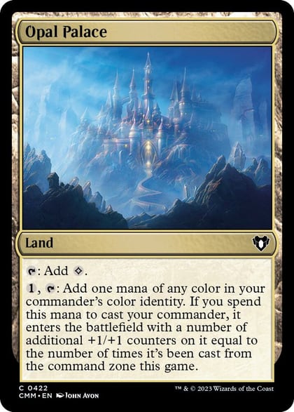 Opal Palace, Commander Masters 422