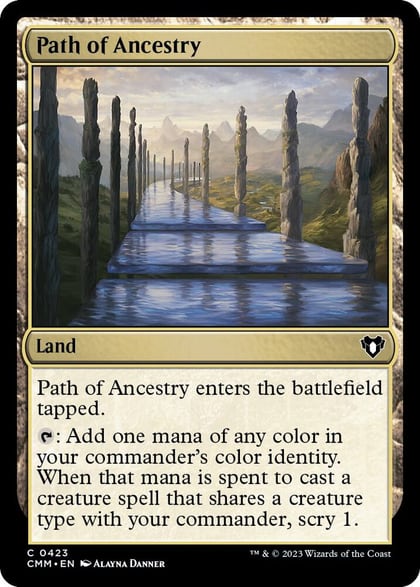 Path of Ancestry, Commander Masters 423