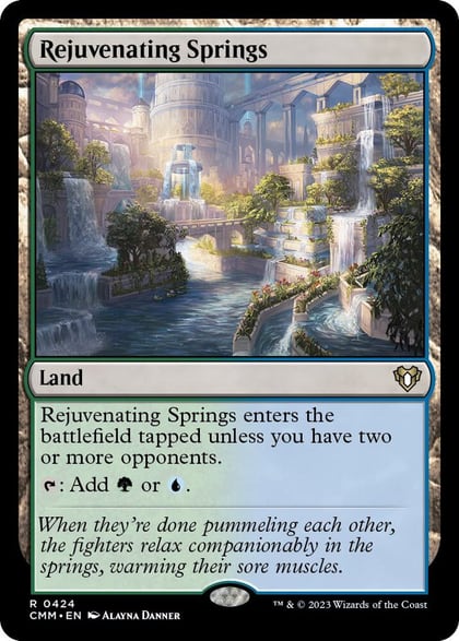 Rejuvenating Springs, Commander Masters 424