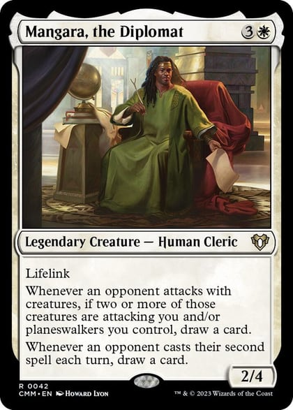 Mangara, the Diplomat, Commander Masters 42