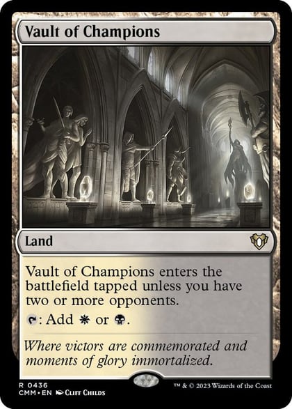 Vault of Champions, Commander Masters 436