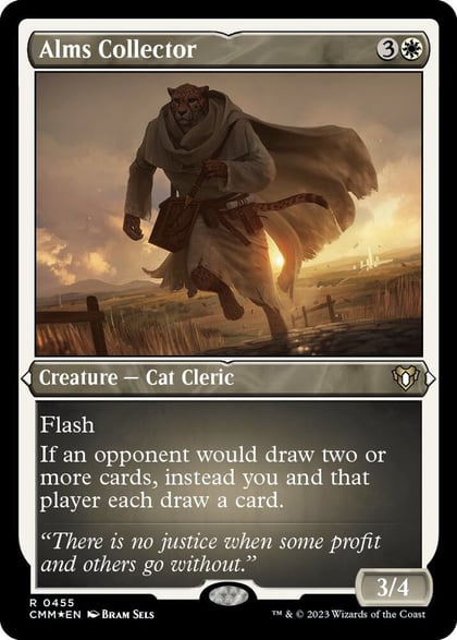 Alms Collector (Foil Etched), Commander Masters 455