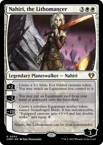 Nahiri, the Lithomancer, Commander Masters 45