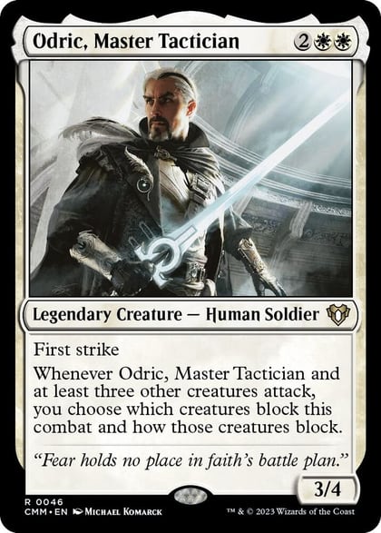 Odric, Master Tactician, Commander Masters 46