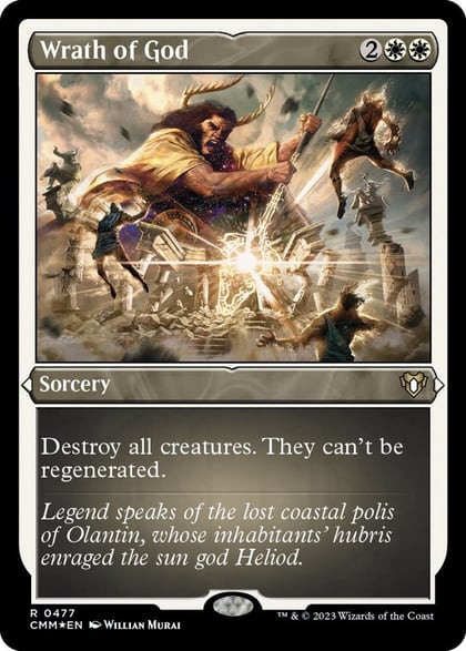 Wrath of God (Foil Etched), Commander Masters 477