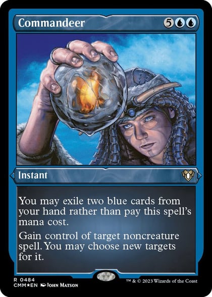 Commandeer (Foil Etched), Commander Masters 484