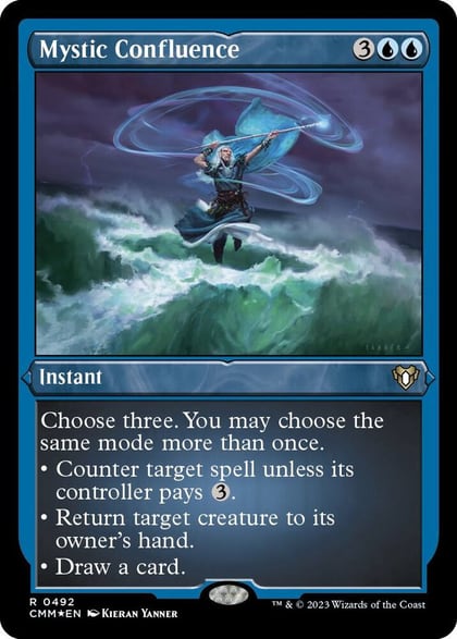 Mystic Confluence (Foil Etched), Commander Masters 492
