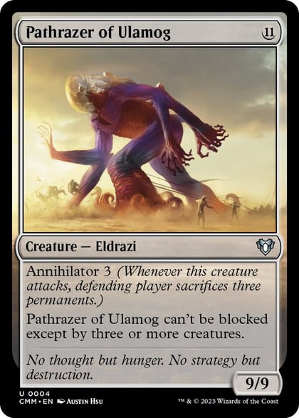 Pathrazer of Ulamog, Commander Masters 4
