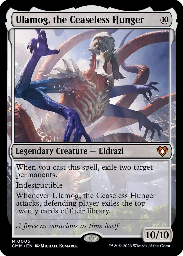 Ulamog, the Ceaseless Hunger, Commander Masters 5
