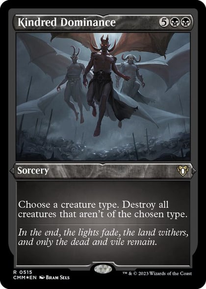 Kindred Dominance (Foil Etched), Commander Masters 515