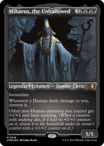 Mikaeus, the Unhallowed (Foil Etched), Commander Masters 516