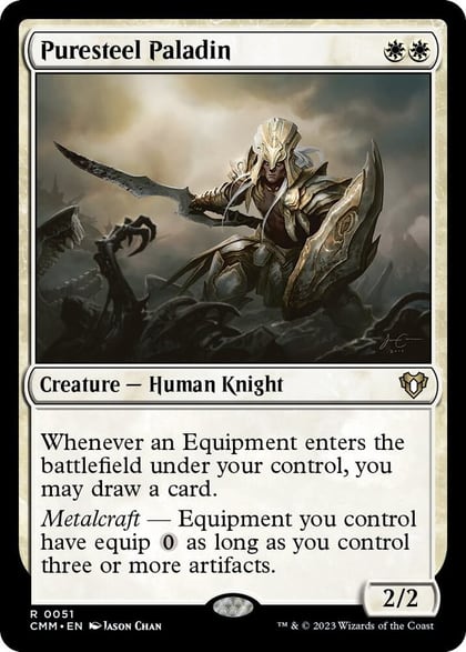 Puresteel Paladin, Commander Masters 51