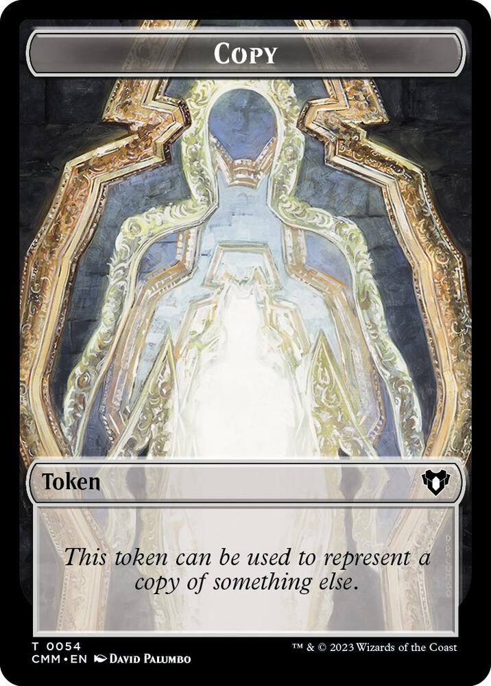 Copy (0054) // Avacyn Double-Sided Token, Commander Masters 54 // 60