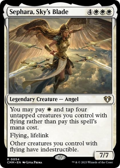 Sephara, Sky's Blade, Commander Masters 54