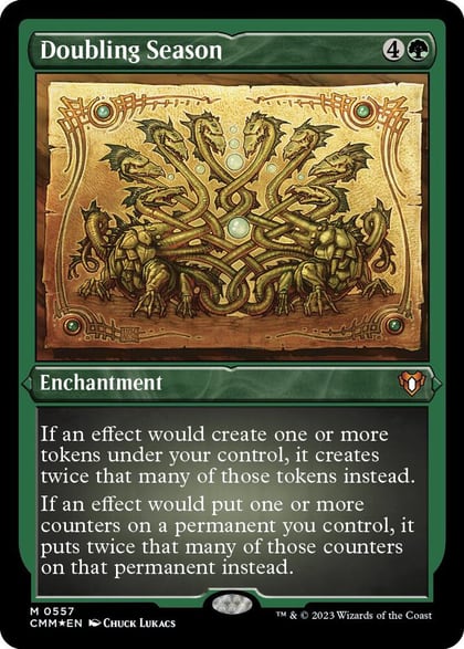 Doubling Season (Foil Etched), Commander Masters 557