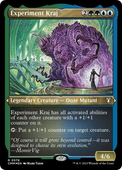 Experiment Kraj (Foil Etched), Commander Masters 578