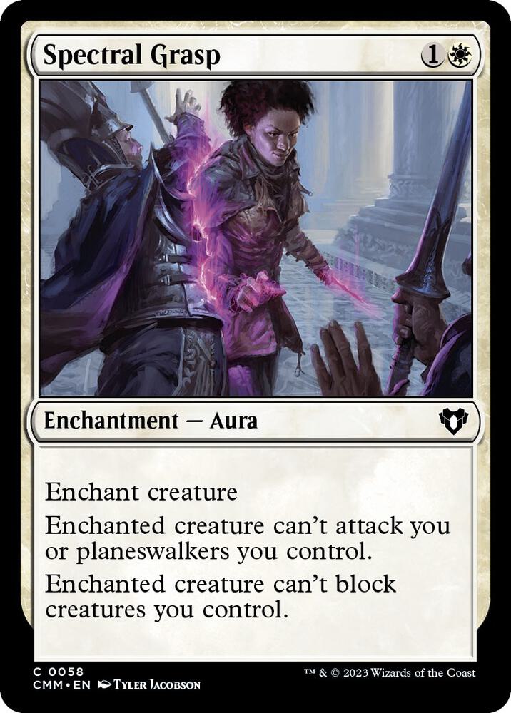 Spectral Grasp, Commander Masters 58