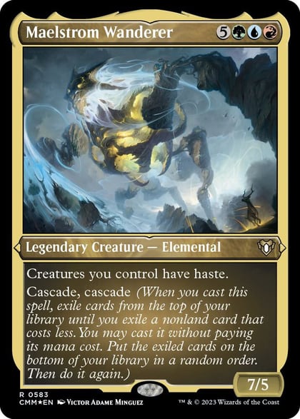 Maelstrom Wanderer (Foil Etched), Commander Masters 583