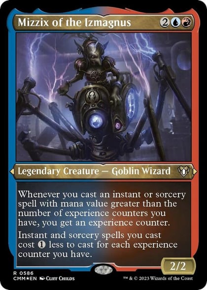 Mizzix of the Izmagnus (Foil Etched), Commander Masters 586