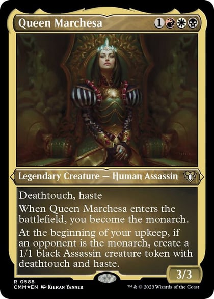 Queen Marchesa (Foil Etched), Commander Masters 588
