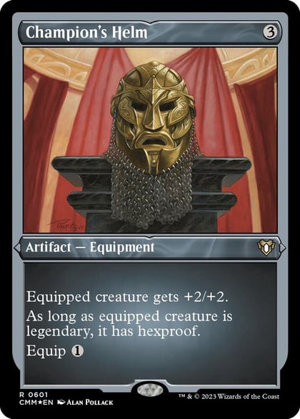 Champion's Helm (Foil Etched), Commander Masters 601