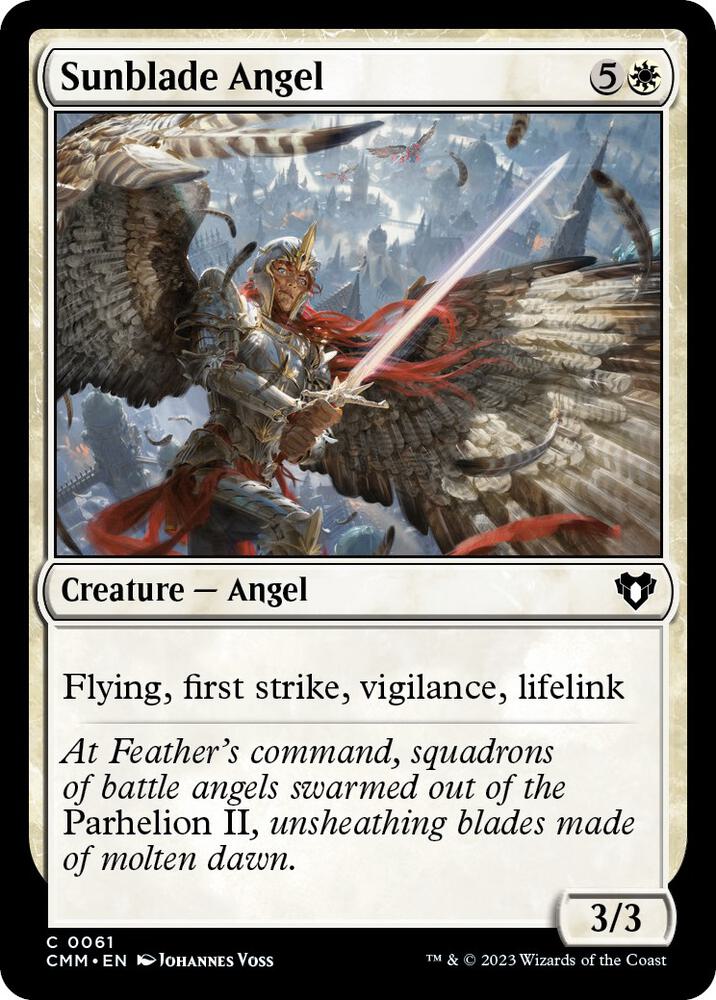 Sunblade Angel, Commander Masters 61