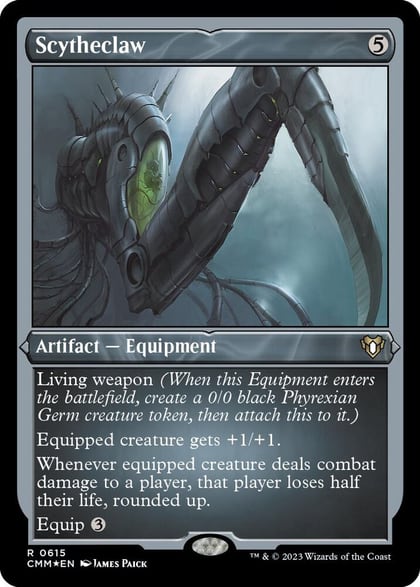 Scytheclaw (Foil Etched), Commander Masters 615