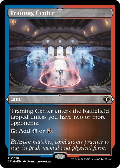Training Center (Foil Etched), Commander Masters 619