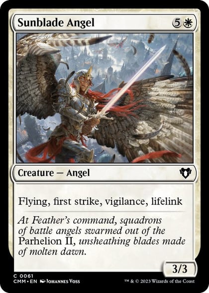 Sunblade Angel, Commander Masters 61