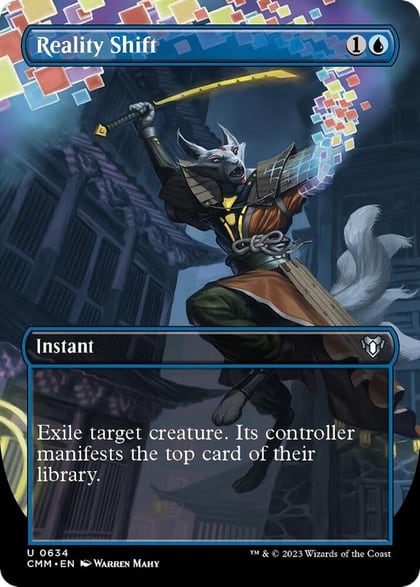 Reality Shift (Borderless), Commander Masters 634