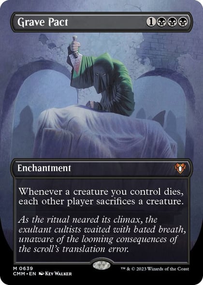 Grave Pact (Borderless), Commander Masters 639
