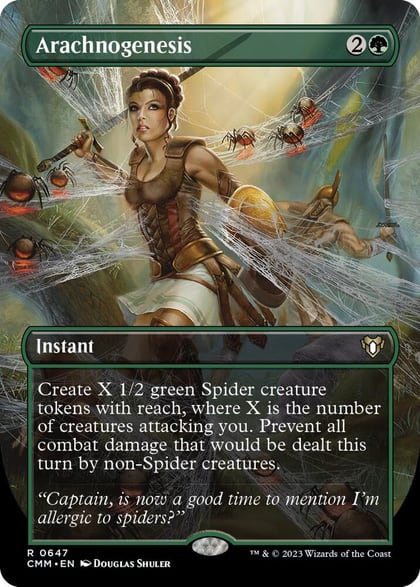 Arachnogenesis (Borderless), Commander Masters 647