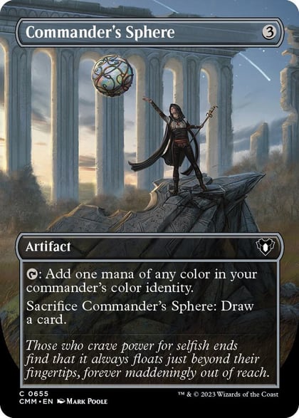 Commander's Sphere (Borderless), Commander Masters 655