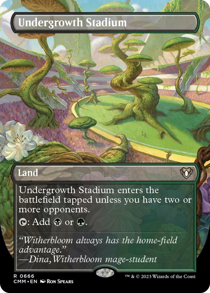 Undergrowth Stadium (Borderless), Commander Masters 666
