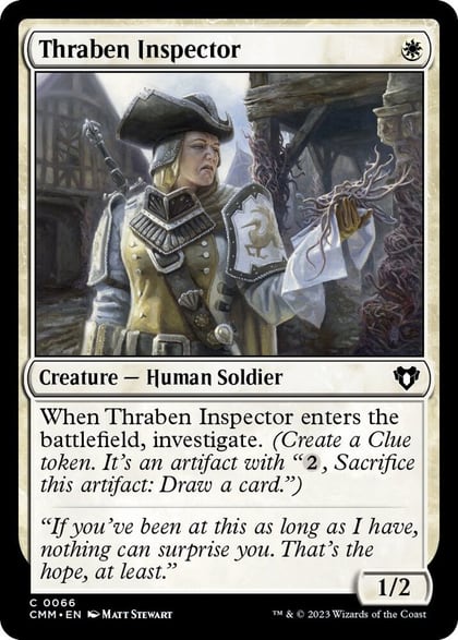 Thraben Inspector, Commander Masters 66