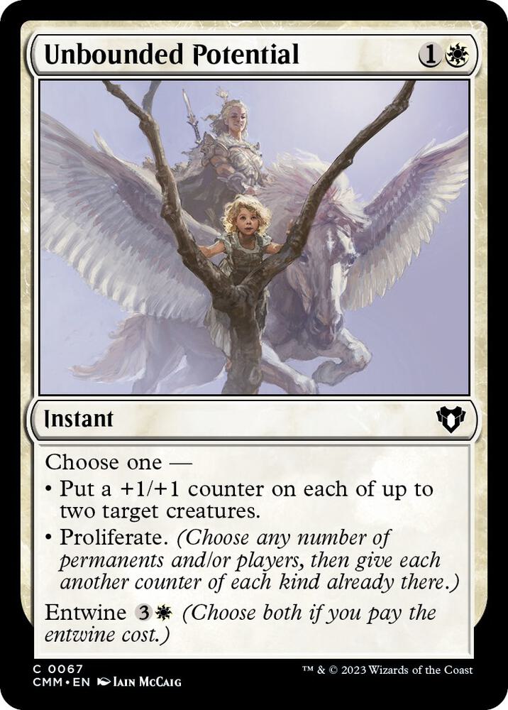 Unbounded Potential, Commander Masters 67