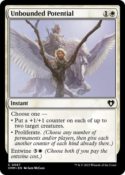 Unbounded Potential, Commander Masters 67