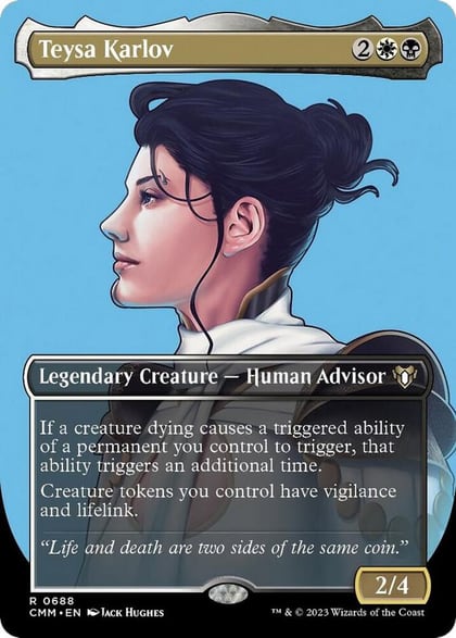Teysa Karlov (Borderless), Commander Masters 688