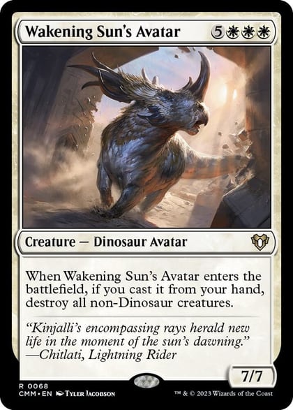 Wakening Sun's Avatar, Commander Masters 68