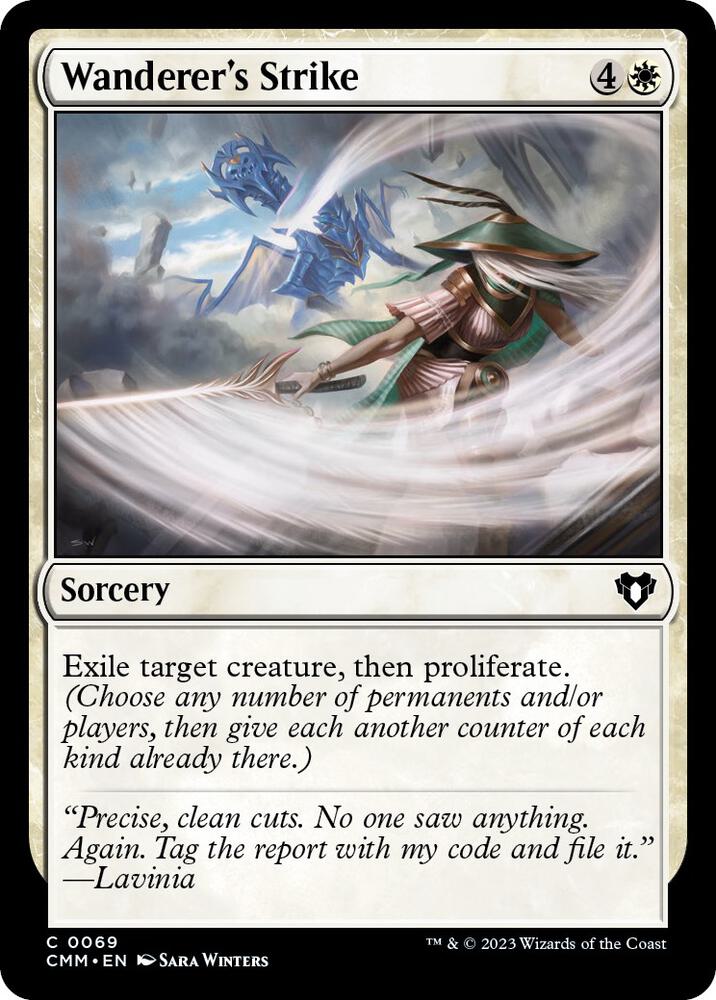Wanderer's Strike, Commander Masters 69
