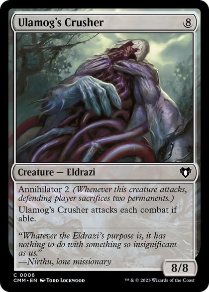 Ulamog's Crusher, Commander Masters 6