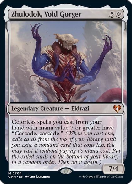 Zhulodok, Void Gorger, Commander Masters 704