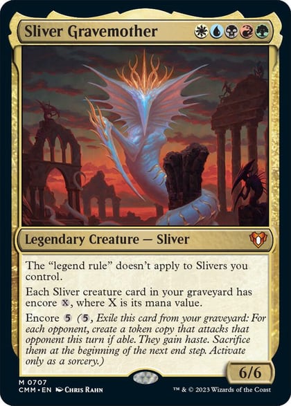 Sliver Gravemother, Commander Masters 707