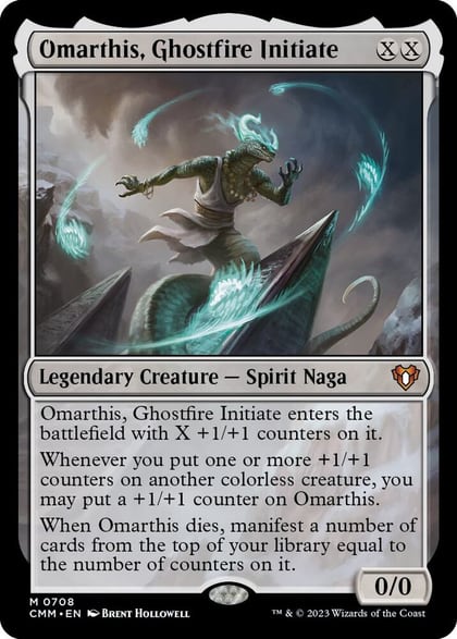 Omarthis, Ghostfire Initiate, Commander Masters 708