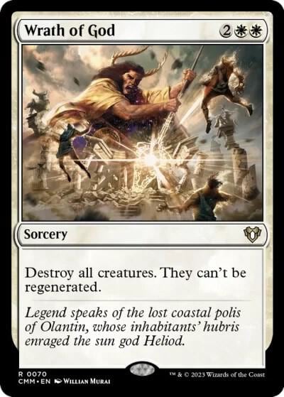 Wrath of God, Commander Masters 70
