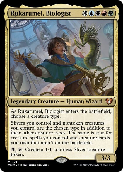 Rukarumel, Biologist, Commander Masters 711
